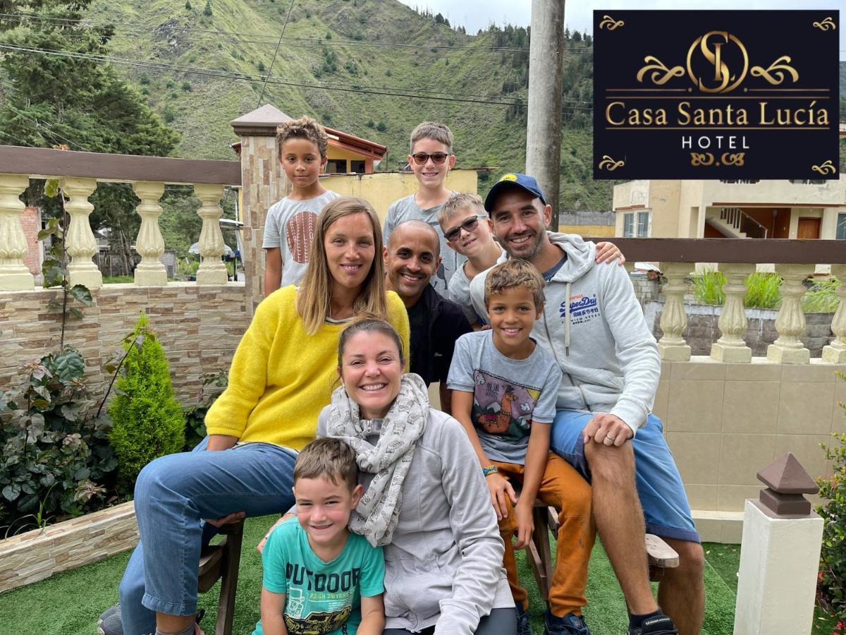 Hotel Casa Santa Lucia Baños Buitenkant foto