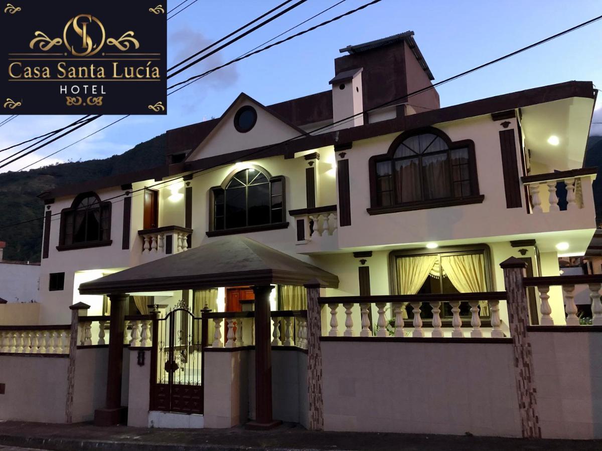 Hotel Casa Santa Lucia Baños Buitenkant foto